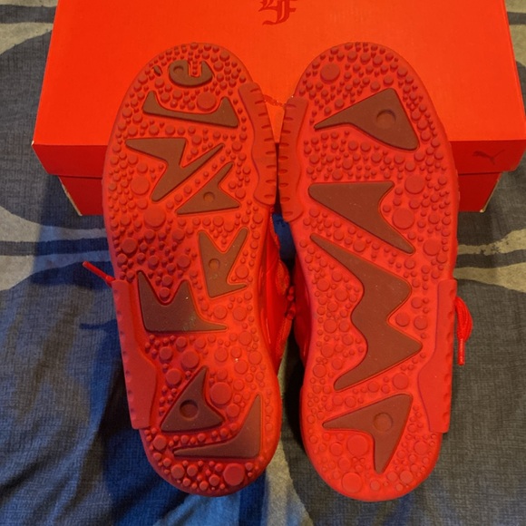 Puma la France amour red size 10 - Picture 7 of 7